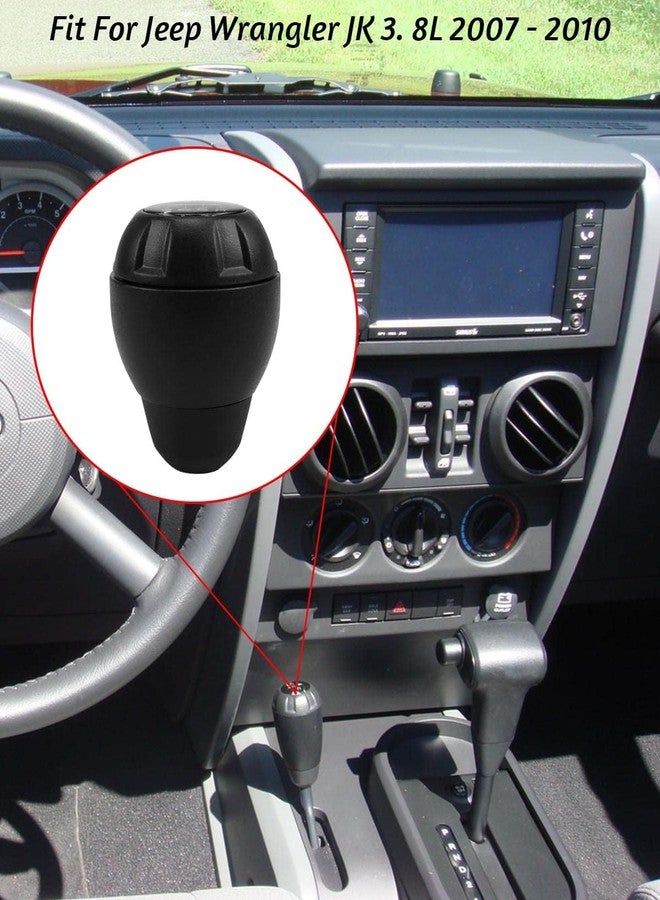 TIKSCIENCE Manual Transmission Shift Knob 6 Speed Fit for Jeep Wrangler JK 3.8L 2007 2008 2009 2010 Replace 52060485AG - Image 3